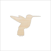Hummingbird Wood Craft Shape - Laser Cut Baltic Birch Unfinished DIY Wood Art Supplies BRD167 - The Wood Shape Store