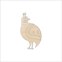 Quail Wood Craft Shape - Laser Cut Baltic Birch Unfinished DIY Wood Art Supplies BRD173 - The Wood Shape Store