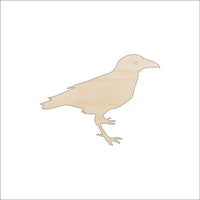 Raven Wood Craft Shape - Laser Cut Baltic Birch Unfinished DIY Wood Art Supplies BRD17 - The Wood Shape Store