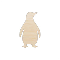 Penguin Wood Craft Shape - Laser Cut Baltic Birch Unfinished DIY Wood Art Supplies BRD230 - The Wood Shape Store