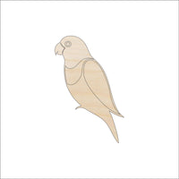Parrot Wood Craft Shape - Laser Cut Baltic Birch Unfinished DIY Wood Art Supplies BRD239 - The Wood Shape Store