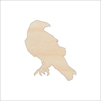Crow Wood Craft Shape - Laser Cut Baltic Birch Unfinished DIY Wood Art Supplies BRD245 - The Wood Shape Store