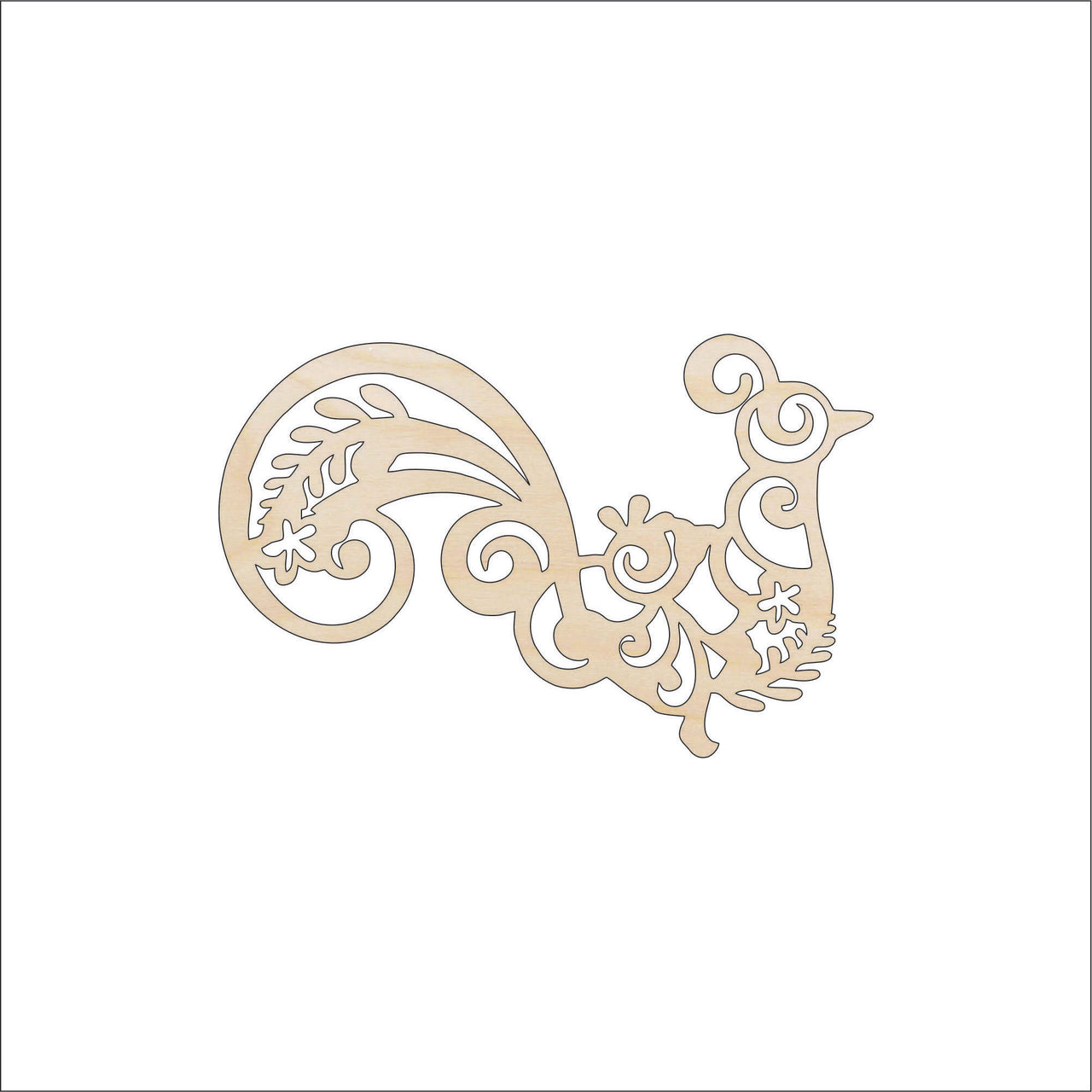 Partridge Wood Craft Shape - Laser Cut Baltic Birch Unfinished DIY Wood Art Supplies BRD3 - The Wood Shape Store