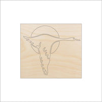 Goose Wood Craft Shape - Laser Cut Baltic Birch Unfinished DIY Wood Art Supplies BRD43 - The Wood Shape Store