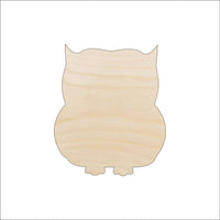 Owl Wood Craft Shape - Laser Cut Baltic Birch Unfinished DIY Wood Art Supplies BRD56 - The Wood Shape Store