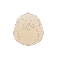 Penguin Wood Craft Shape - Laser Cut Baltic Birch Unfinished DIY Wood Art Supplies BRD6 - The Wood Shape Store