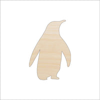 Penguin Wood Craft Shape - Laser Cut Baltic Birch Unfinished DIY Wood Art Supplies BRD89 - The Wood Shape Store