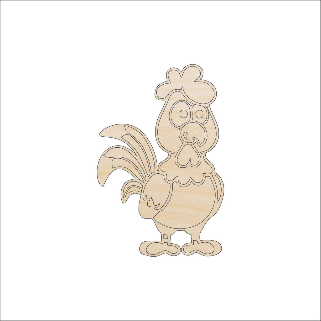 Bird Chicken - Laser Cut Out Unfinished Wood Craft Shape BRD8