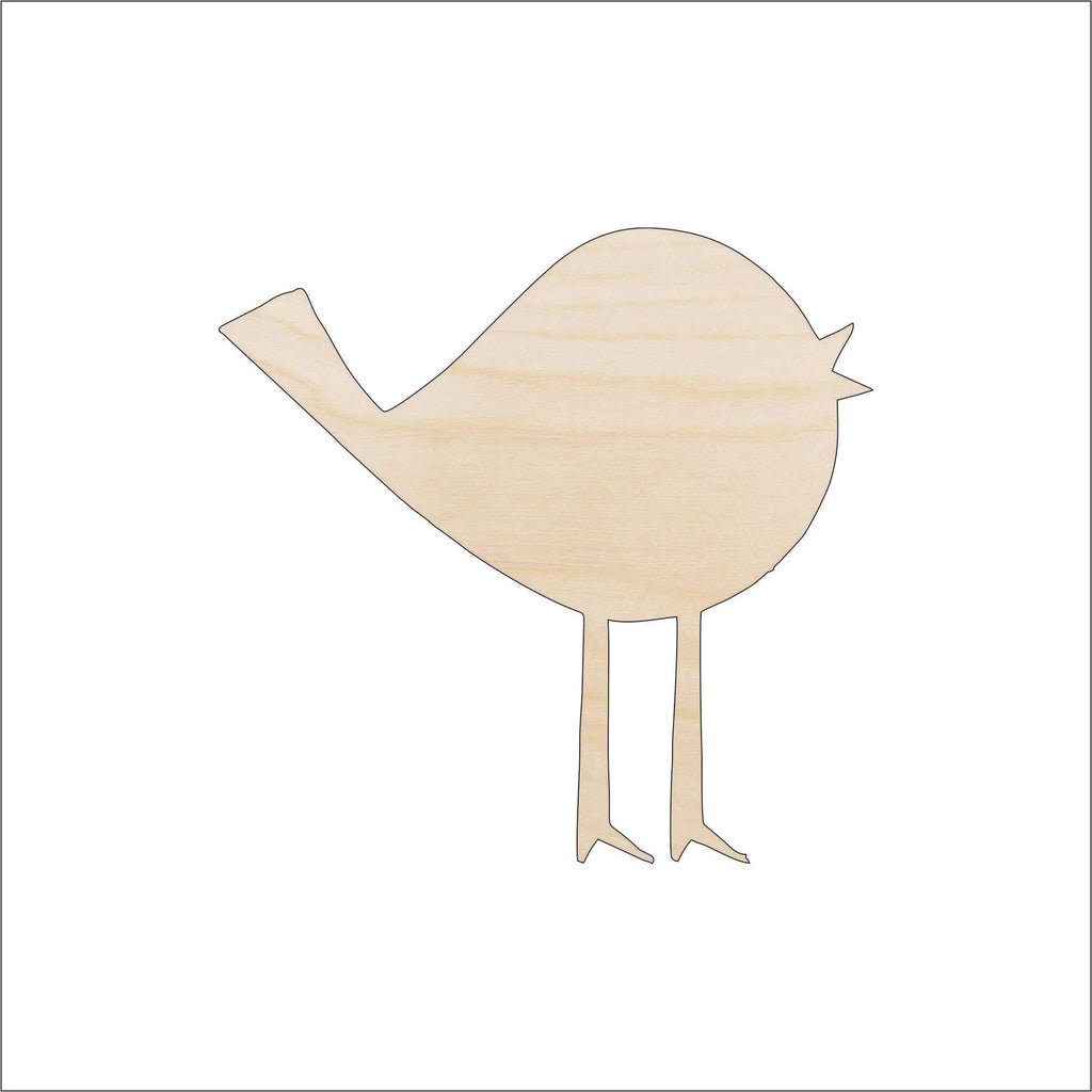 Bird - Laser Cut Out Unfinished Wood Craft Shape BRD98