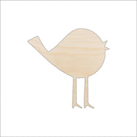 Bird Wood Craft Shape - Laser Cut Baltic Birch Unfinished DIY Wood Art Supplies BRD98 - The Wood Shape Store