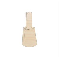 Nail Polish Wood Craft Shape - Laser Cut Baltic Birch Unfinished DIY Wood Art Supplies BTY12 - The Wood Shape Store