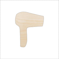 Hair Dryer Wood Craft Shape - Laser Cut Baltic Birch Unfinished DIY Wood Art Supplies BTY1 - The Wood Shape Store
