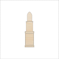 Lipstick Wood Craft Shape - Laser Cut Baltic Birch Unfinished DIY Wood Art Supplies BTY2 - The Wood Shape Store