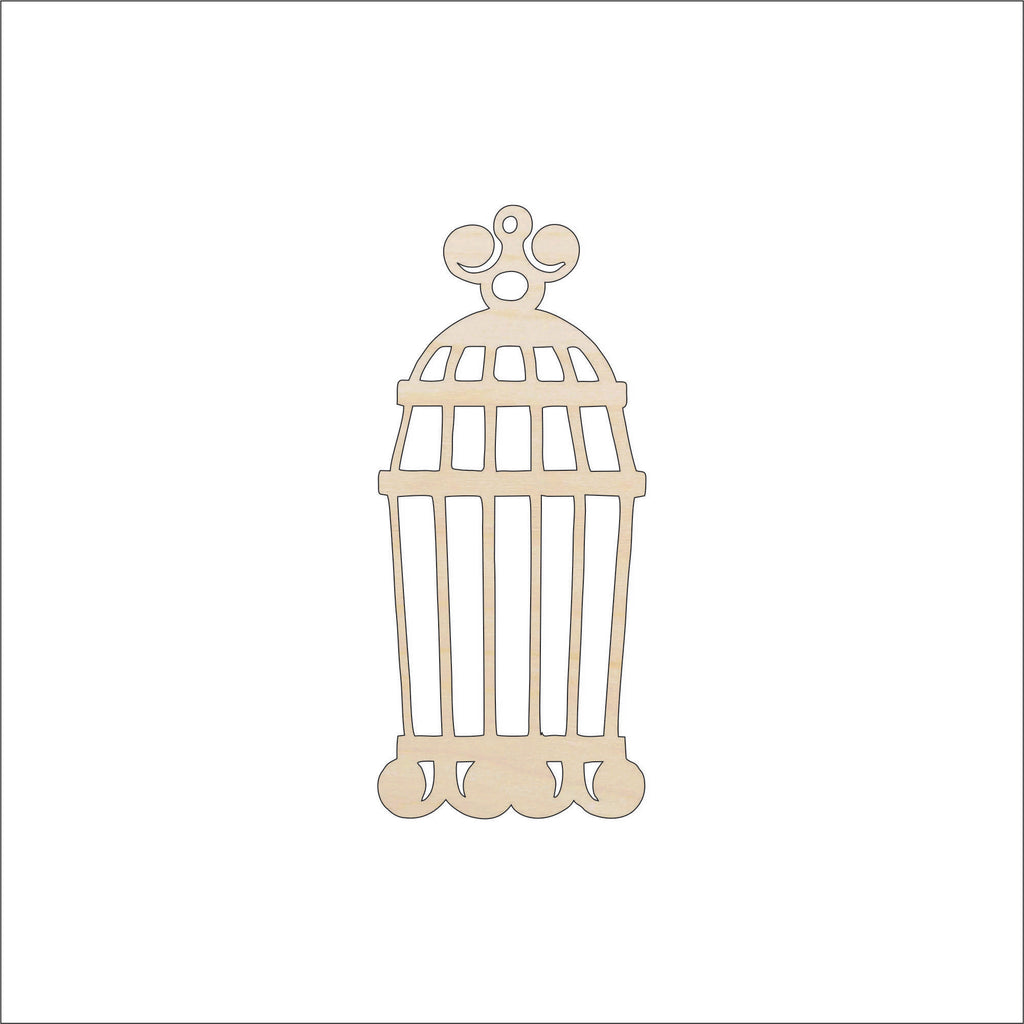 Birdcage - Laser Cut Out Unfinished Wood Craft Shape CAG8