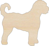 Dog Wood Craft Shape - Laser Cut Baltic Birch Unfinished DIY Wood Art Supplies DOG169 - The Wood Shape Store