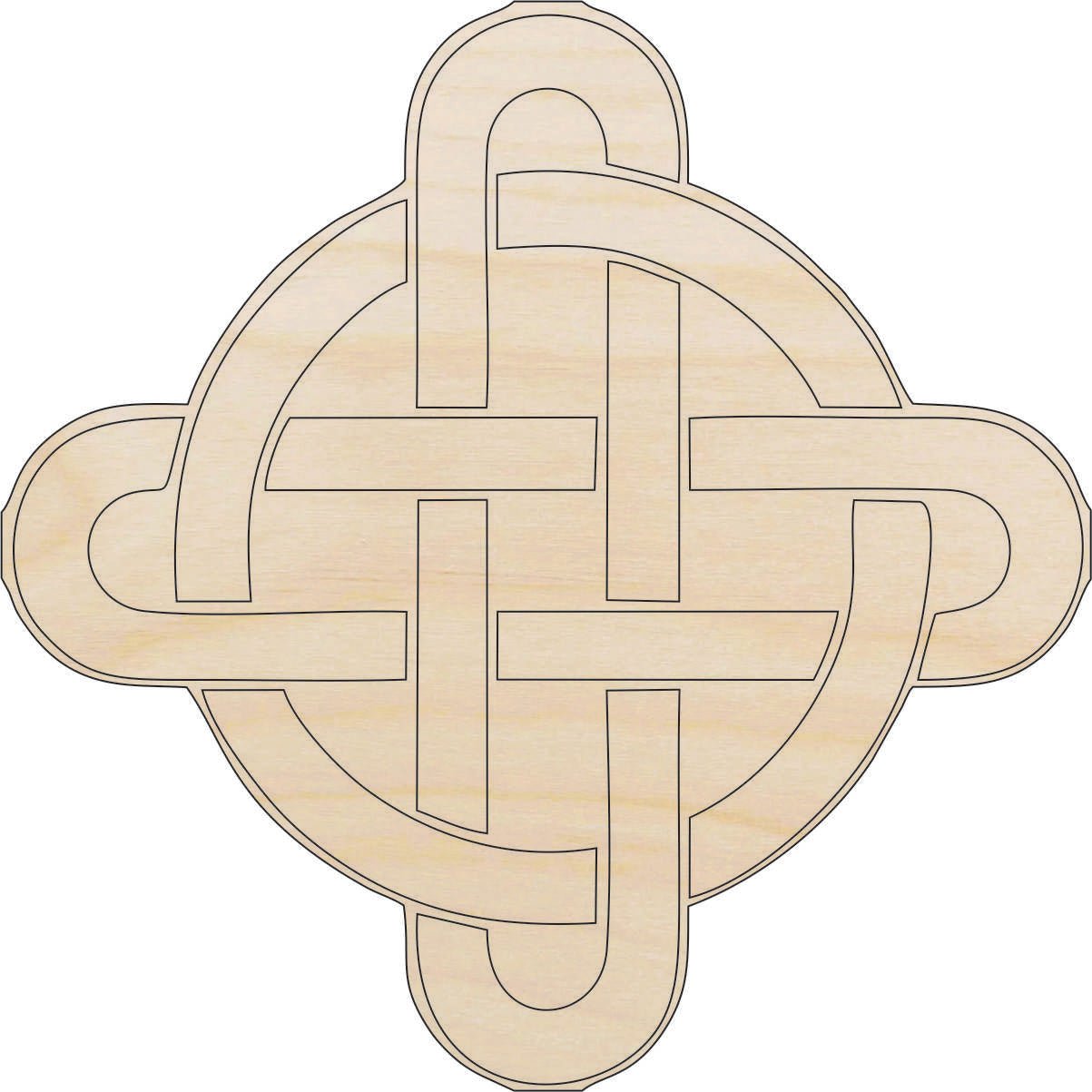 Design Wood Craft Shape - Laser Cut Baltic Birch Unfinished DIY Wood Art Supplies DSN151 - The Wood Shape Store