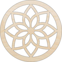 Design Wood Craft Shape - Laser Cut Baltic Birch Unfinished DIY Wood Art Supplies DSN152 - The Wood Shape Store