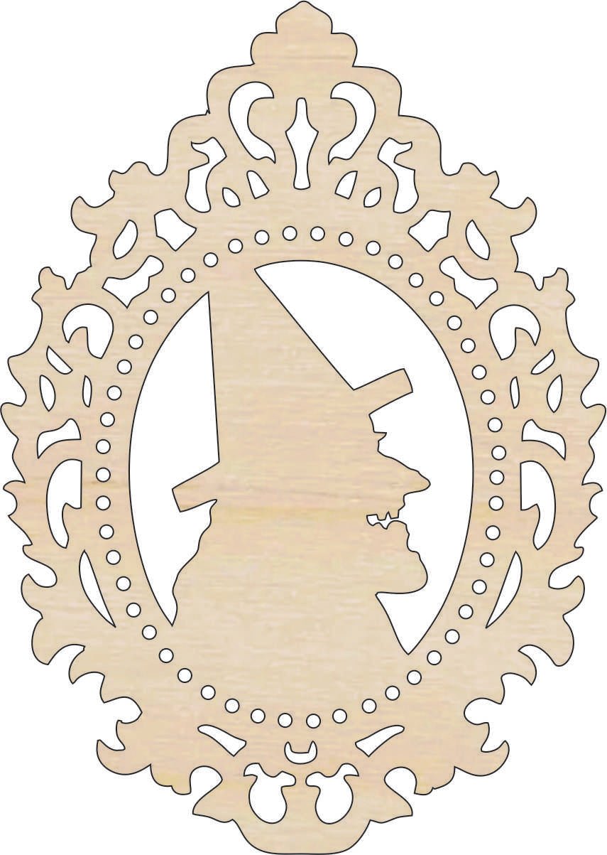 Witch Wood Craft Shape - Laser Cut Baltic Birch Unfinished DIY Wood Art Supplies FAL28 - The Wood Shape Store