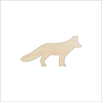 Fox Wood Craft Shape - Laser Cut Baltic Birch Unfinished DIY Wood Art Supplies FOX9 - The Wood Shape Store