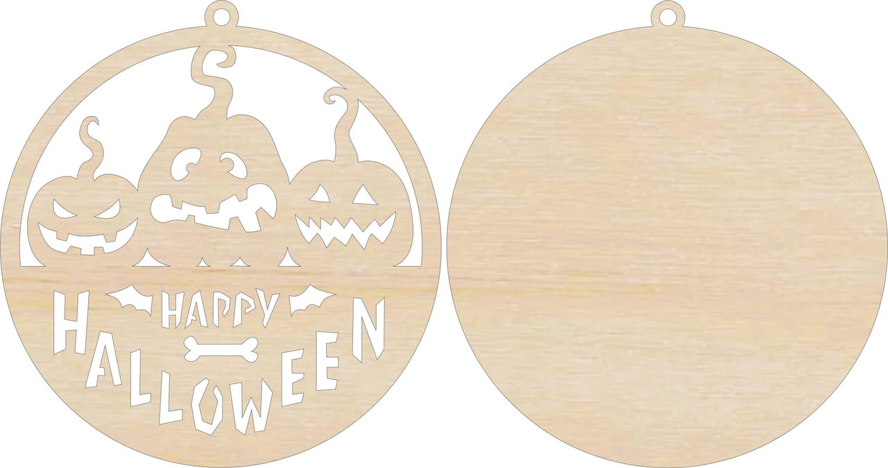 Halloween 3D Door Sign Laser Cut – Baltic Birch Wood Craft Supplies | DIY Kit HA102 - The Wood Shape Store