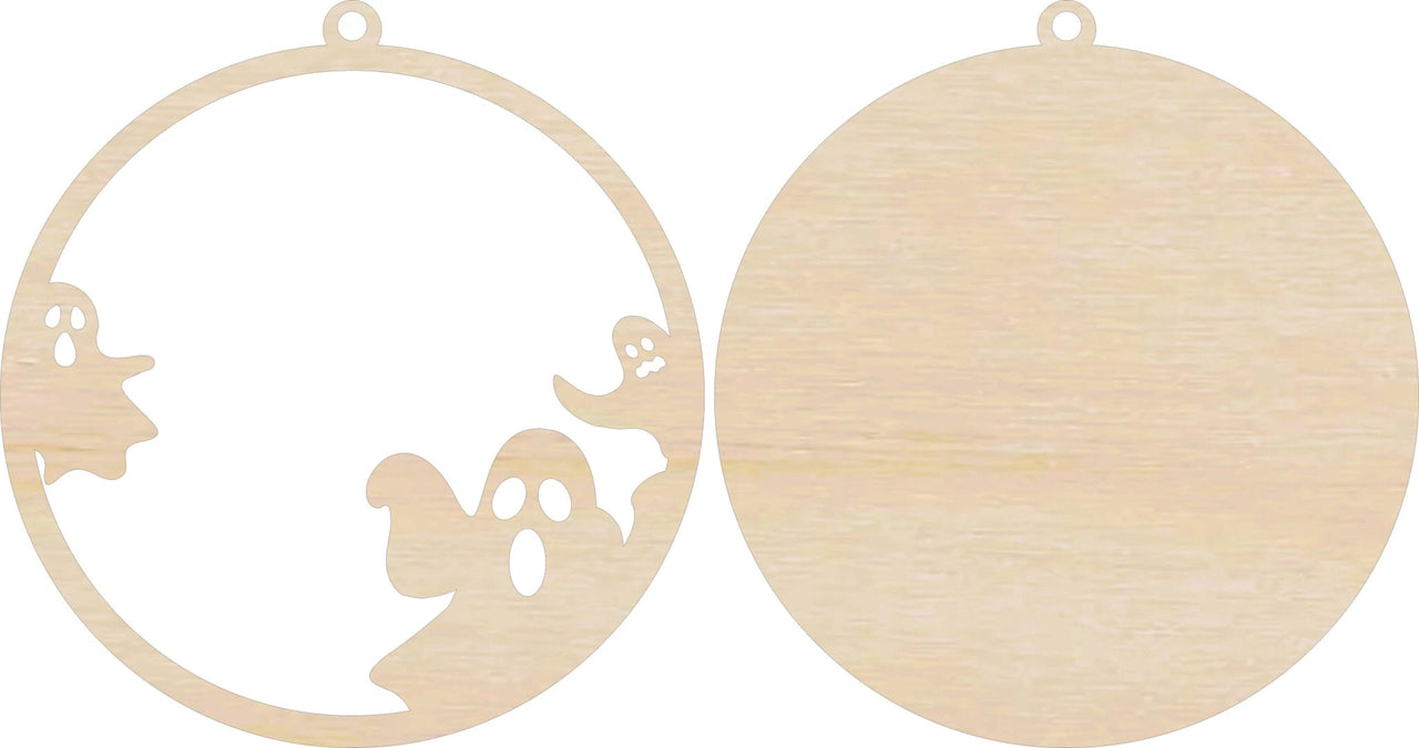 Halloween 3D Laser Cut Door Sign – Baltic Birch Wood Craft Supplies | DIY Kit HA103 - The Wood Shape Store