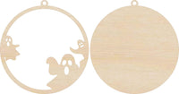 Halloween 3D Laser Cut Door Sign – Baltic Birch Wood Craft Supplies | DIY Kit HA103 - The Wood Shape Store