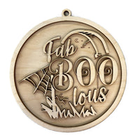 Halloween 3D Laser Cut Door Sign – Baltic Birch Wood Craft Supplies | DIY Kit HA116 - The Wood Shape Store