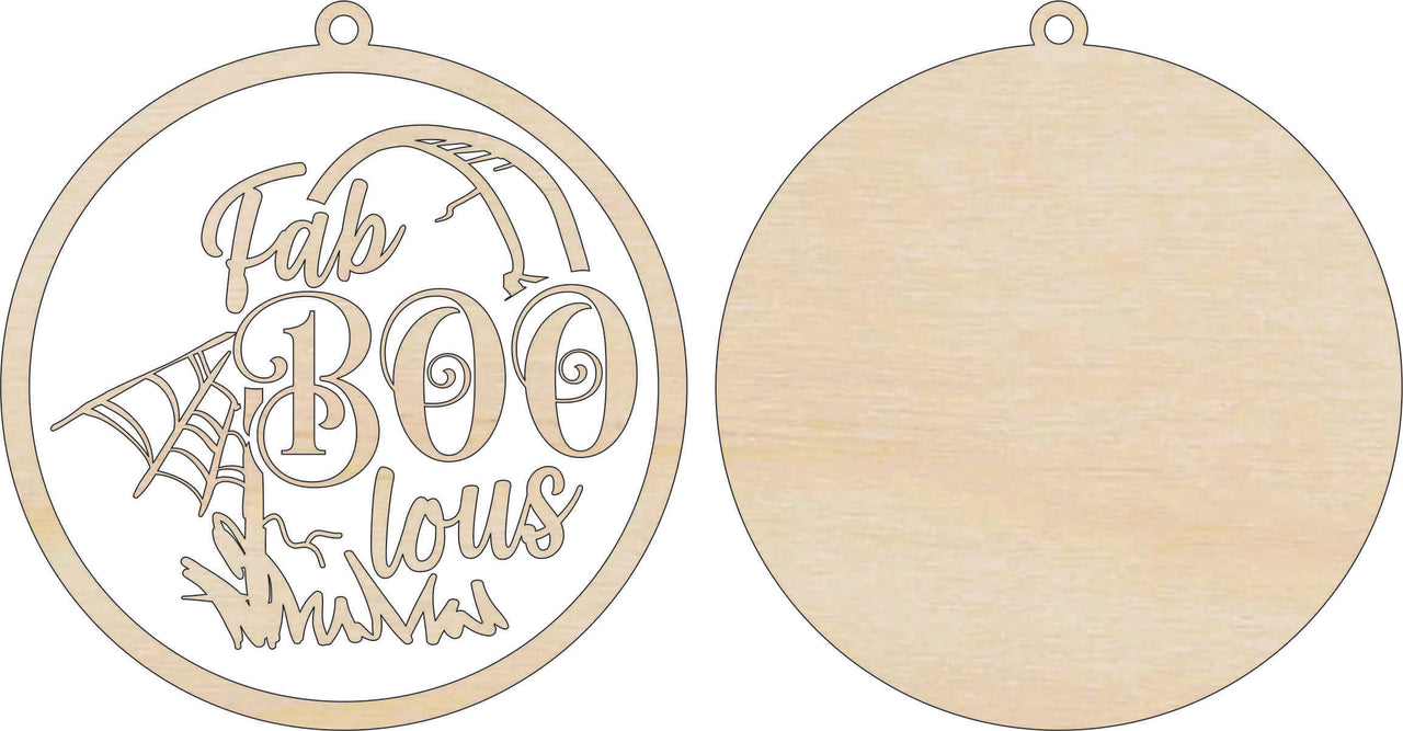 Halloween 3D Laser Cut Door Sign – Baltic Birch Wood Craft Supplies | DIY Kit HA116 - The Wood Shape Store