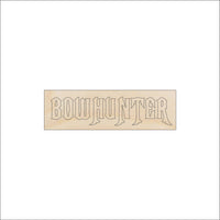 Hunting Wood Craft Shape - Laser Cut Baltic Birch Unfinished DIY Wood Art Supplies HNT20 - The Wood Shape Store