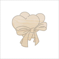 Heart Wood Craft Shape - Laser Cut Baltic Birch Unfinished DIY Wood Art Supplies HRT6 - The Wood Shape Store