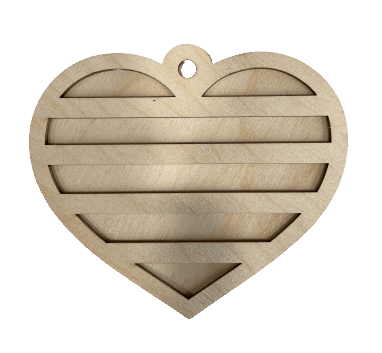 America 3D Laser Cut Ornament – Baltic Birch Wood Craft Supplies | DIY Wood Ornament Kit US5 - The Wood Shape Store