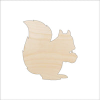 Squirrel Wood Craft Shape - Laser Cut Baltic Birch Unfinished DIY Wood Art Supplies RDT29 - The Wood Shape Store
