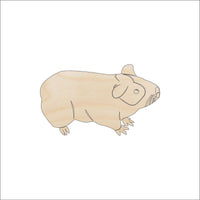 Gerbil Wood Craft Shape - Laser Cut Baltic Birch Unfinished DIY Wood Art Supplies RDT2 - The Wood Shape Store