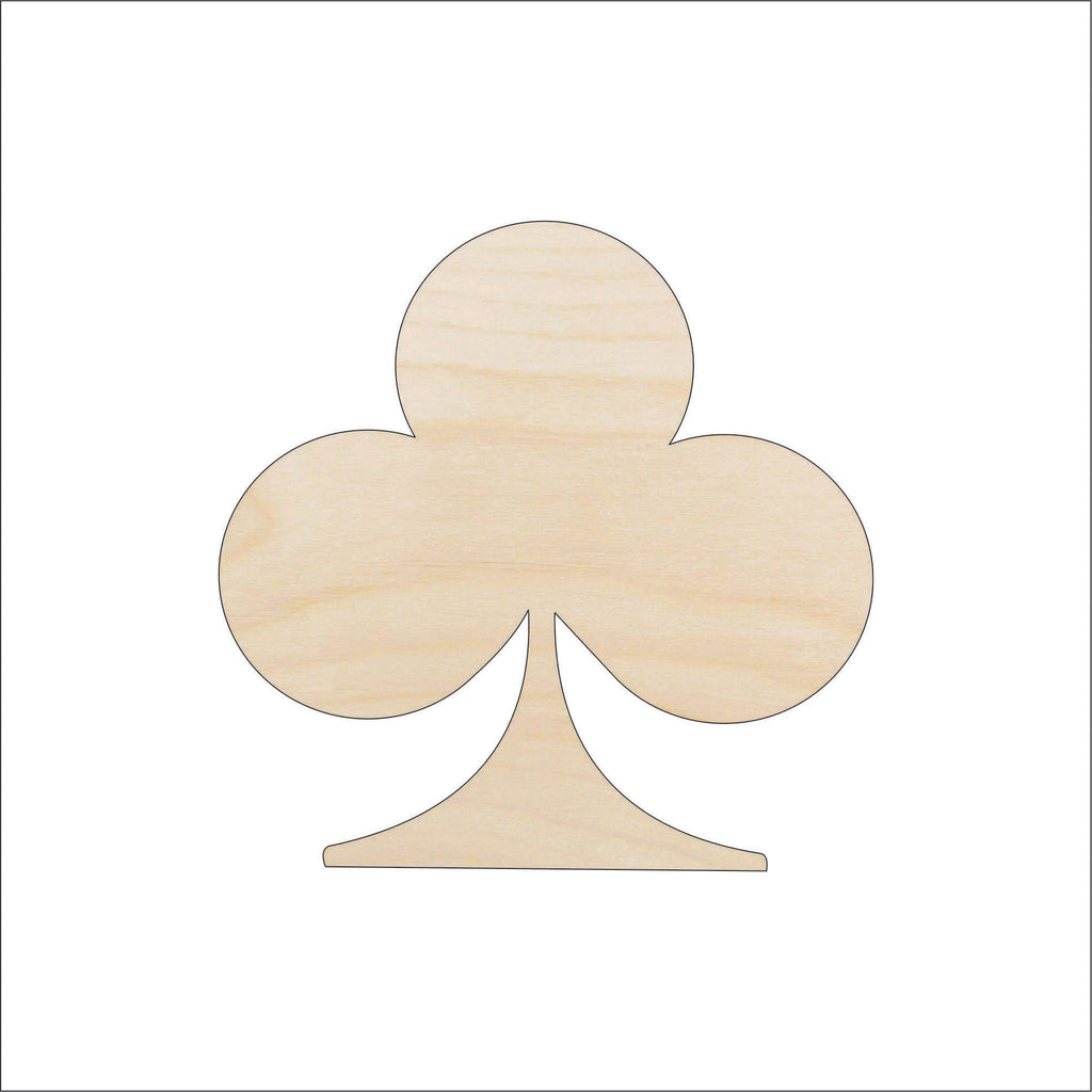 Toy Card Club - Laser Cut Out Unfinished Wood Craft Shape TOY7
