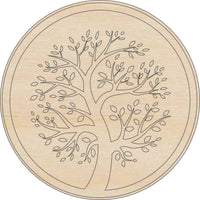 Tree of Life Wood Craft Shape Laser Cut Out Unfinished DIY Craft Supply TRE126 - The Wood Shape Store