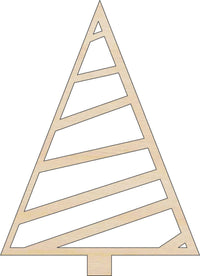 Tree Wood Craft Shape Laser Cut Out Unfinished DIY Craft Supply TRE147 - The Wood Shape Store