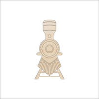 Train Engine Wood Craft Shape Laser Cut Out Unfinished DIY Craft Supply TRN23 - The Wood Shape Store