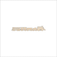 Train Wood Craft Shape - Laser Cut Baltic Birch Unfinished DIY Wood Art Supplies TRN5 - The Wood Shape Store