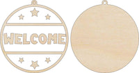 Independence Day 3D Laser Cut Ornament – Baltic Birch Wood Craft Supplies | DIY Kit US105 - The Wood Shape Store
