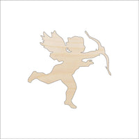 Angel Cupid Wood Craft Shape - Laser Cut Baltic Birch Unfinished DIY Wood Art Supplies VAL1 - The Wood Shape Store