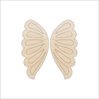 Wing Wood Craft Shape - Laser Cut Baltic Birch Unfinished DIY Wood Art Supplies WNG10 - The Wood Shape Store
