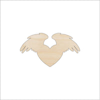 Wing Wood Craft Shape - Laser Cut Baltic Birch Unfinished DIY Wood Art Supplies WNG11 - The Wood Shape Store