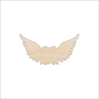 Wing Wood Craft Shape - Laser Cut Baltic Birch Unfinished DIY Wood Art Supplies WNG12 - The Wood Shape Store