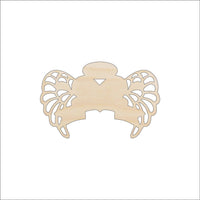 Wing Wood Craft Shape - Laser Cut Baltic Birch Unfinished DIY Wood Art Supplies WNG6 - The Wood Shape Store