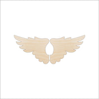 Wing Wood Craft Shape - Laser Cut Baltic Birch Unfinished DIY Wood Art Supplies WNG9 - The Wood Shape Store