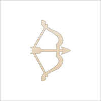 Bow & Arrow Wood Craft Shape - Laser Cut Baltic Birch Unfinished DIY Wood Art Supplies WPN6 - The Wood Shape Store