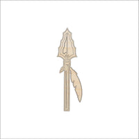 Spear Arrow Wood Craft Shape Laser Cut Out & Unfinished DIY Craft Supply WPN72 - The Wood Shape Store