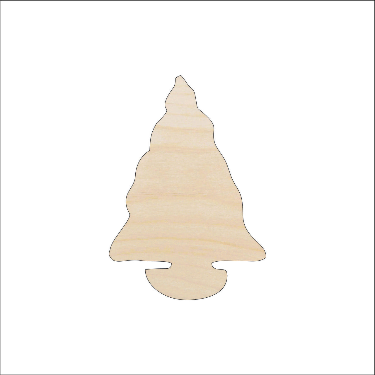 Tree Wood Craft Shape - Laser Cut Baltic Birch Unfinished DIY Wood Art Supplies XMS127 - The Wood Shape Store