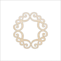 Design Wood Craft Shape - Laser Cut Baltic Birch Unfinished DIY Wood Art Supplies CSTR28 - The Wood Shape Store