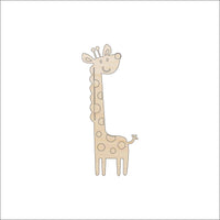 Giraffe Wood Craft Shape – Laser Cut Baltic Birch Unfinished DIY Wood Art Supplies ANML73 - The Wood Shape Store